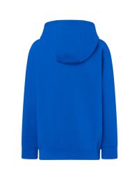 Blaues Kinder Kapuzen-Sweatshirt aus Bio-Baumwolle mit Kängurutasche